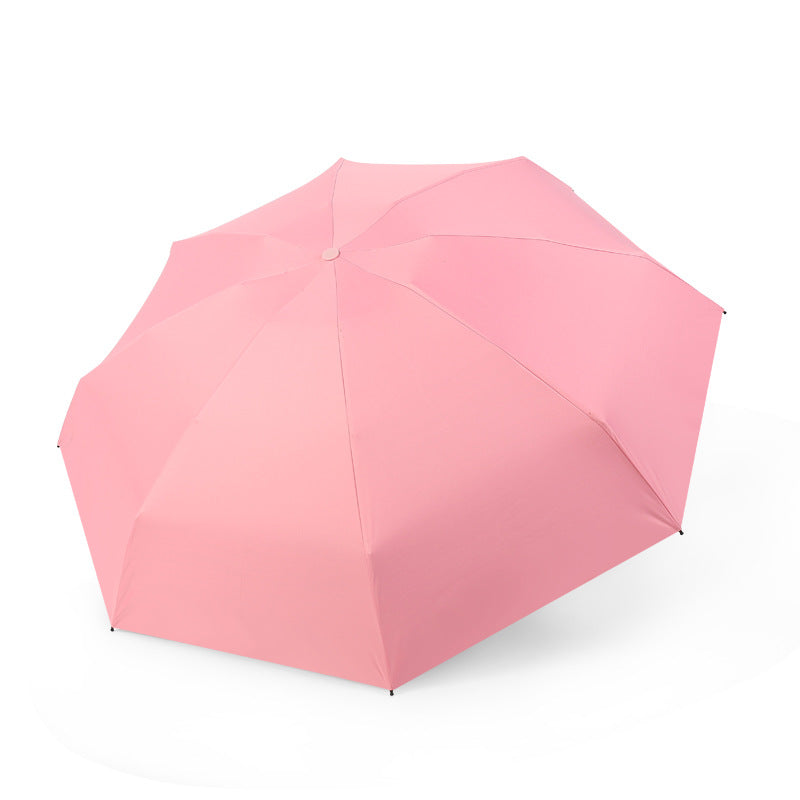 Women Folding Umbrella Bowlift