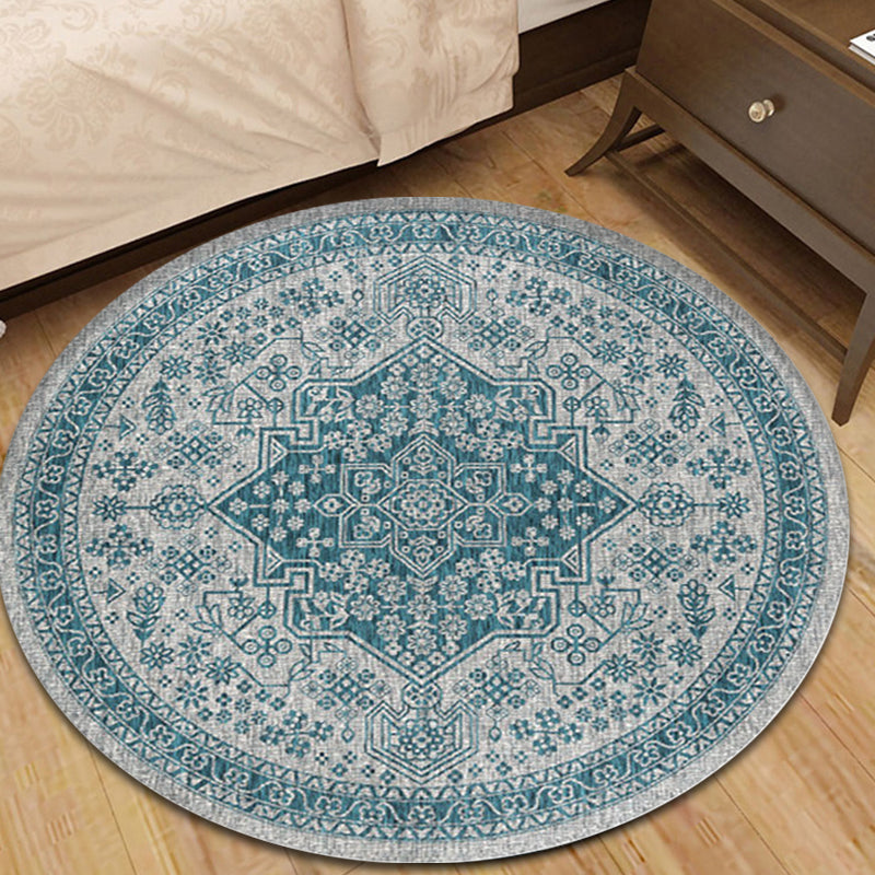 Shabby Tribal Rug Pastel Moroccan Rug Polypropylene Pet-Friendly Non-Slip Rug for the Living Room | Bowlift
