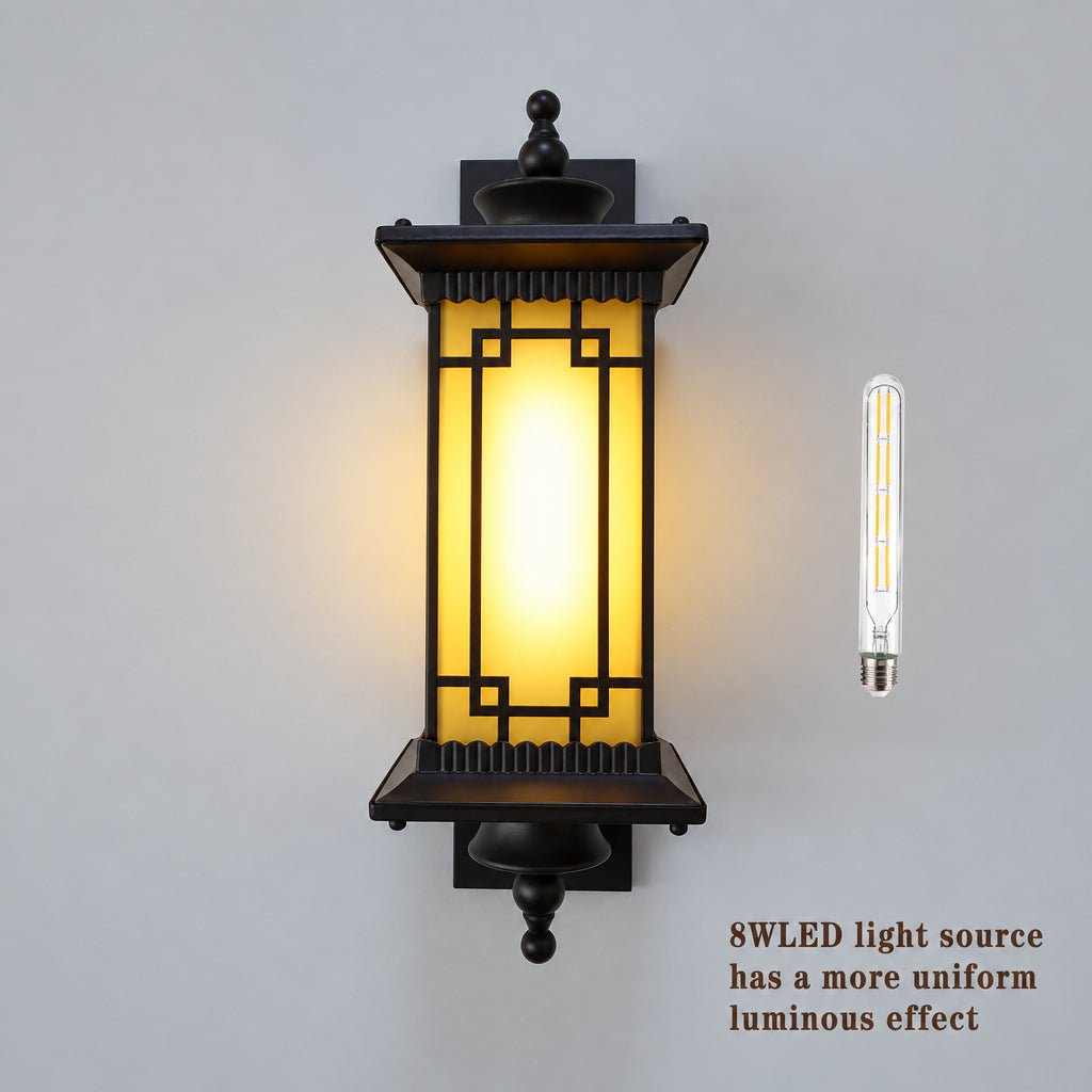Modern Outdoor LED Table Lantern