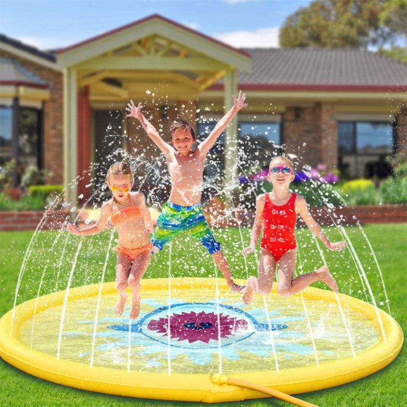 BowLift | Shark Splash Sprinkler Mat for Kids – Inflatable Water Mat