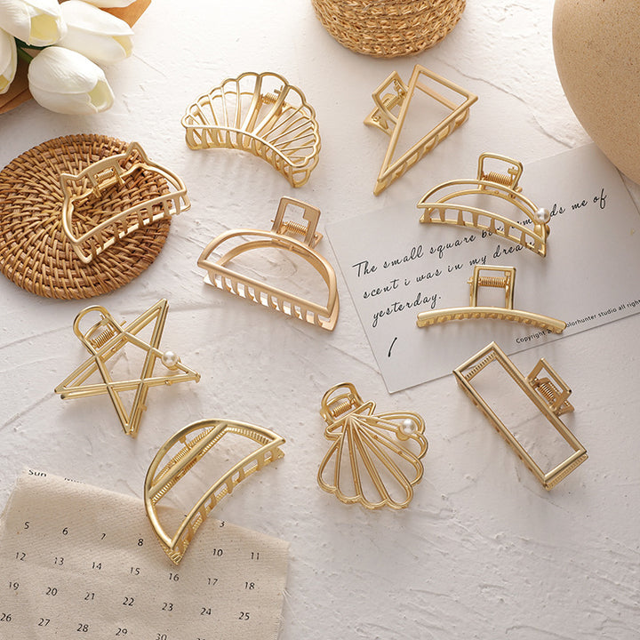 Decorative Shell Hair Clip Bowlift
