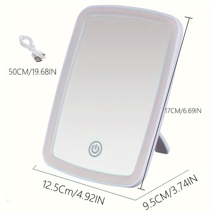 BloomMirror - Elegant LED Makeup Mirror USB Rechargeable Bowlift