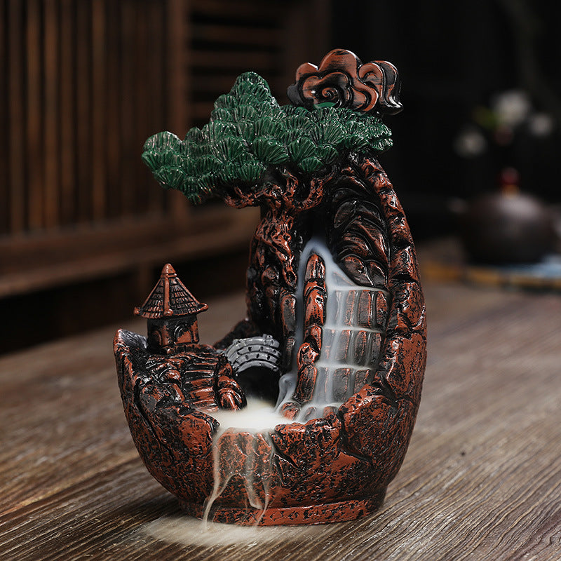 Calming Waterfall Incense Holder
