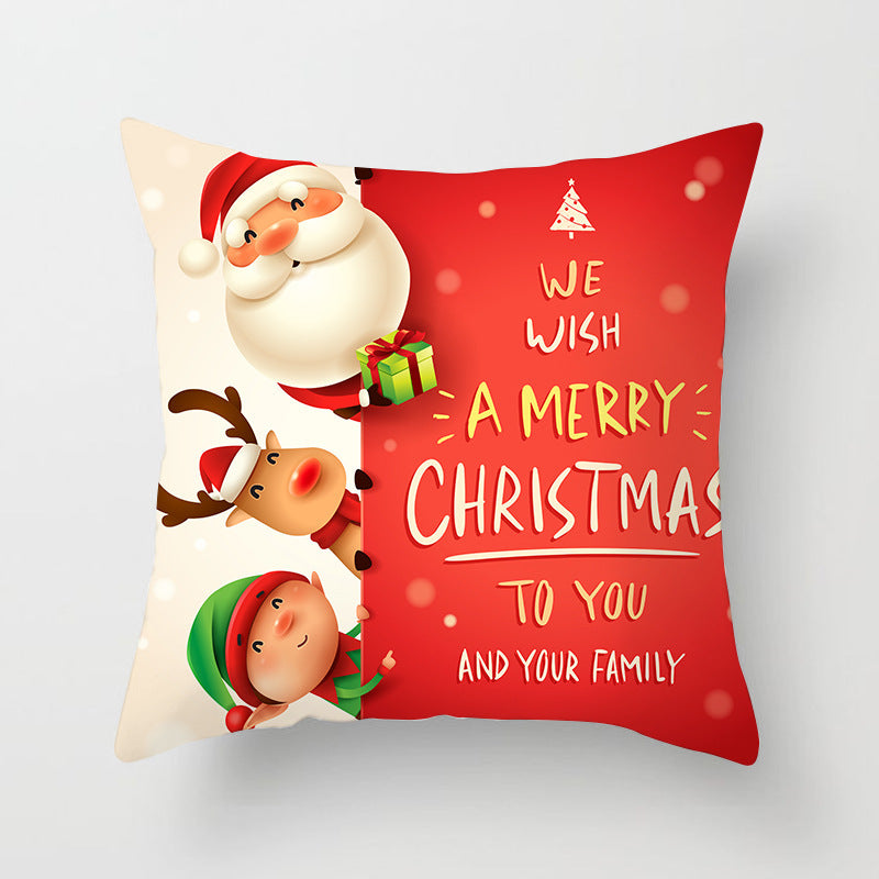 BowLift | Santa snowman pillowcase