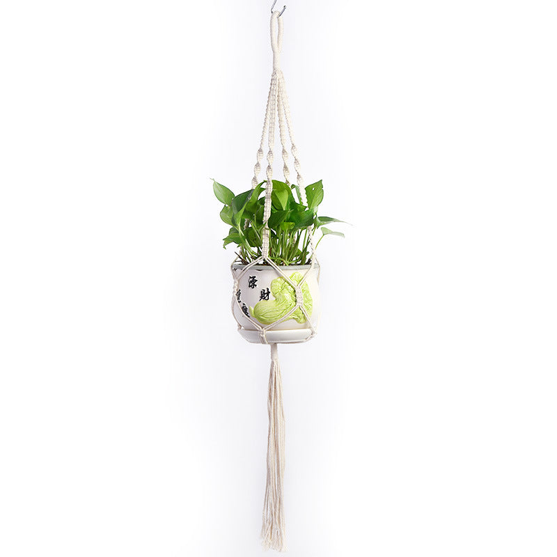 Plant-hanging macrame shelf Bowlift