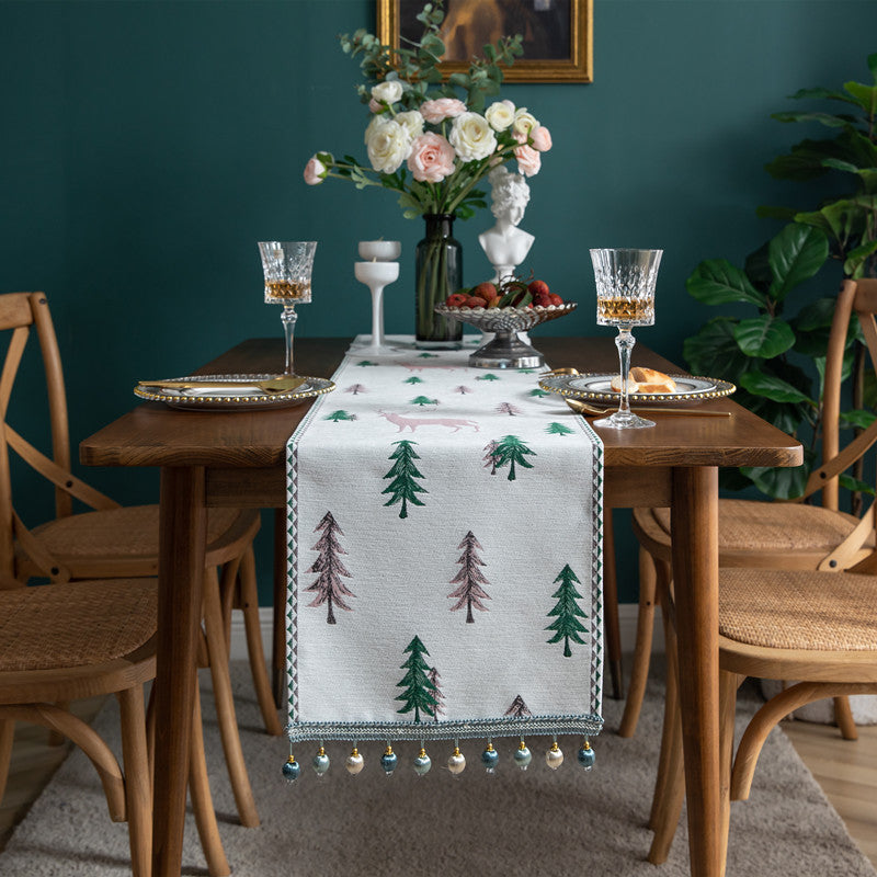 Decorative Cotton Table Runner