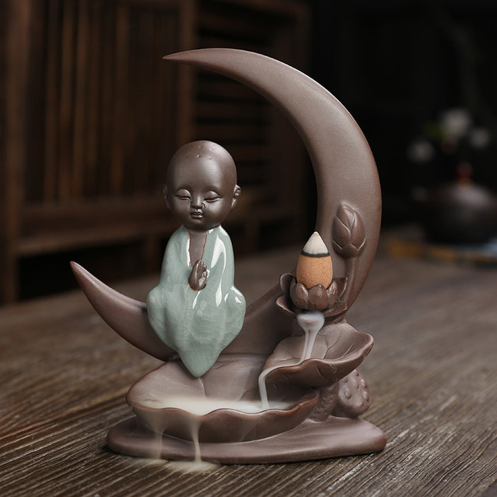 Decorative Zen-inspired incense holder