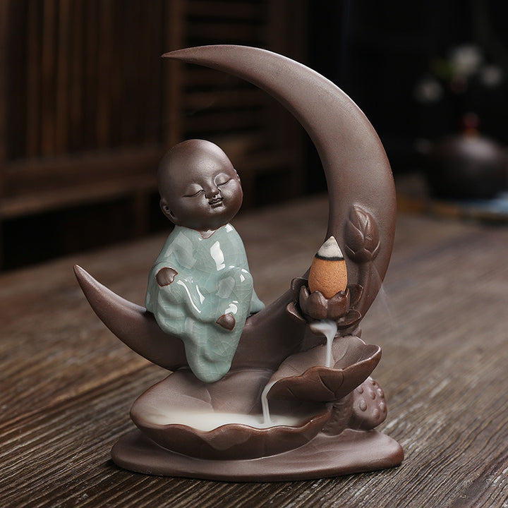 Decorative Zen-inspired incense holder