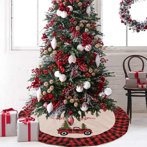 BowLift | Plaid Christmas Tree Skirt