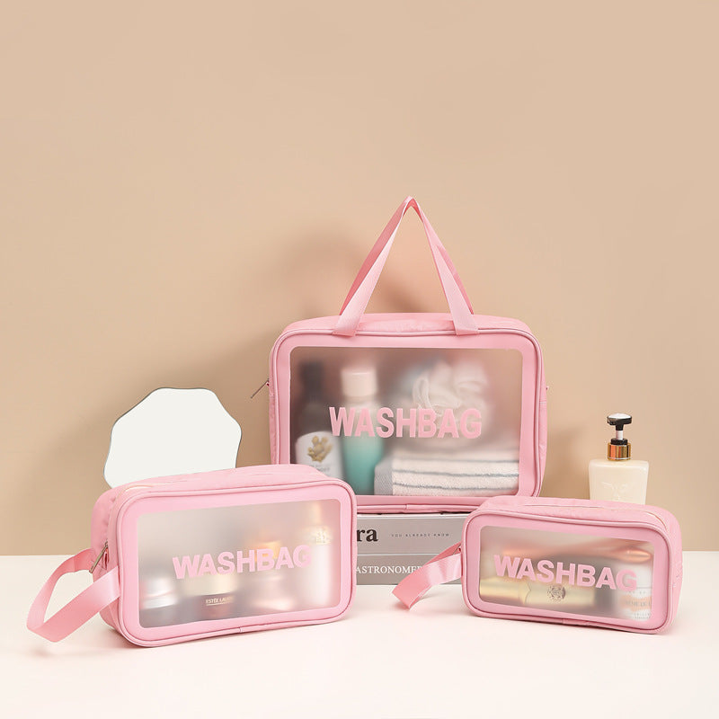 Transparent Travel Toiletry Case Bowlift
