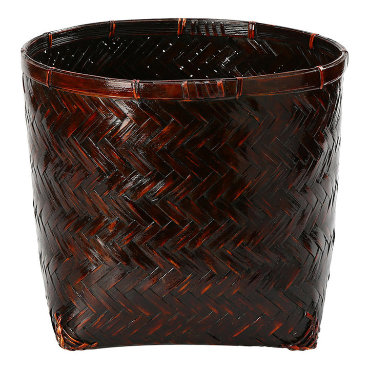 Handcrafted Woven Storage Basket Bowlift