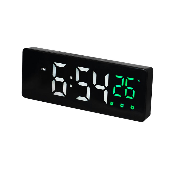 digital alarm clock with mirror Bowlift