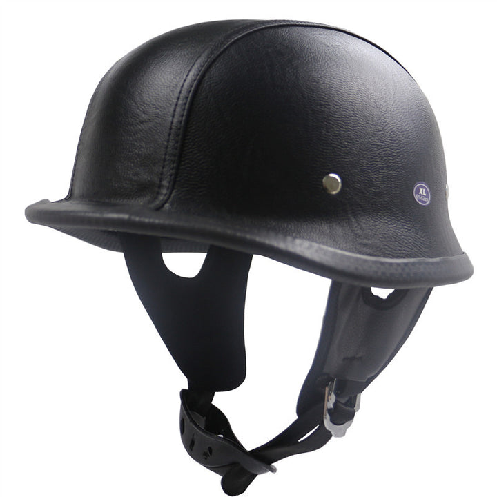 Classic Vintage Motorcycle Helmet Bowlift