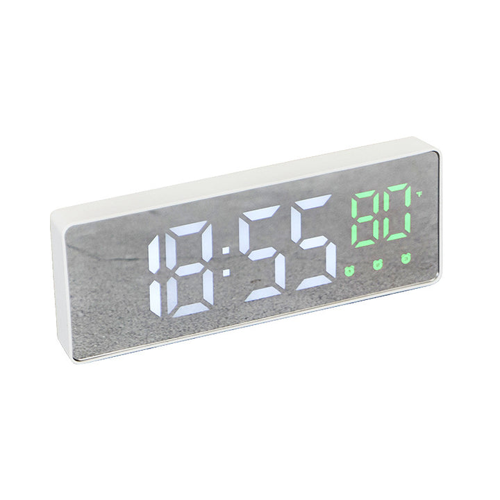 digital alarm clock with mirror Bowlift