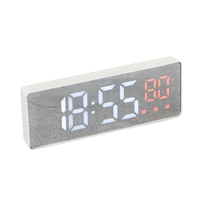 digital alarm clock with mirror Bowlift