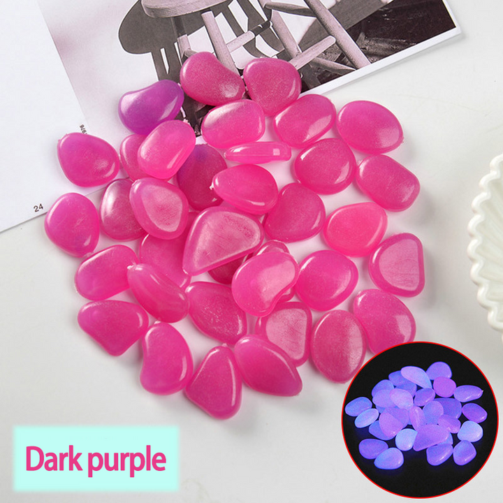 BowLift | Glow-in-the-Dark Garden Pebbles