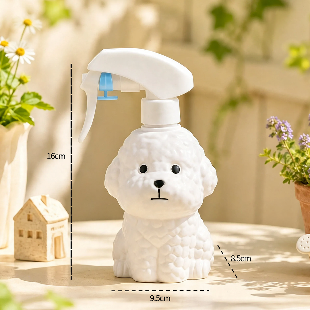 Plant pressure sprayer, dog shape