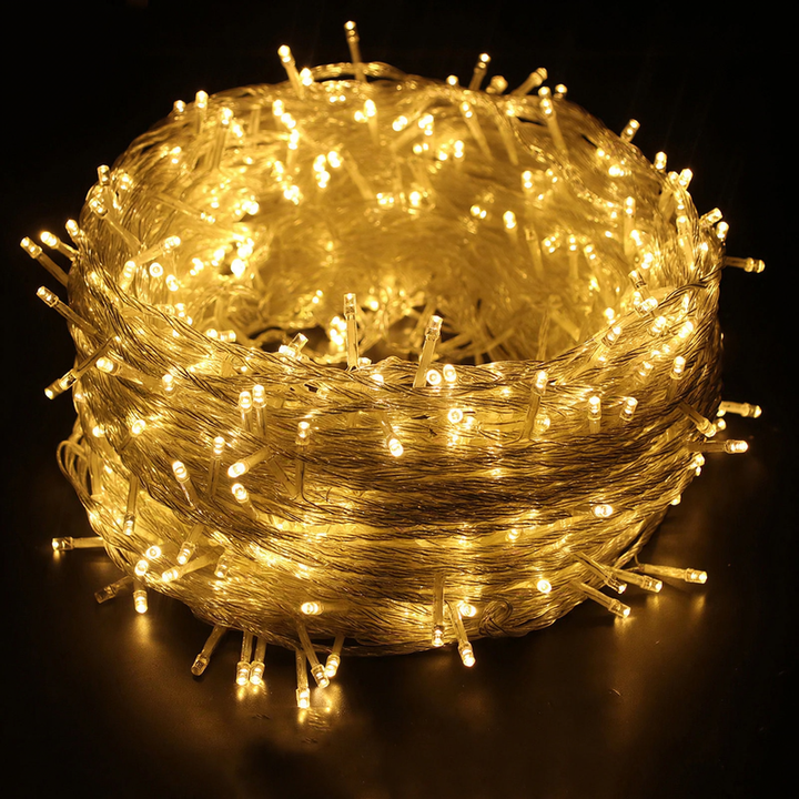 LED string lights for festive lighting
