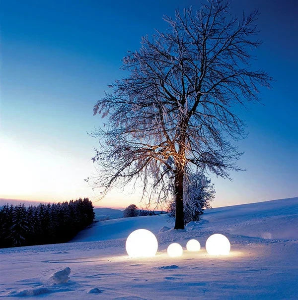 BowLift | AuraColor garden ball LED lighting – 16 colors – Wireless, weatherproof and atmospheric for garden, terrace and party