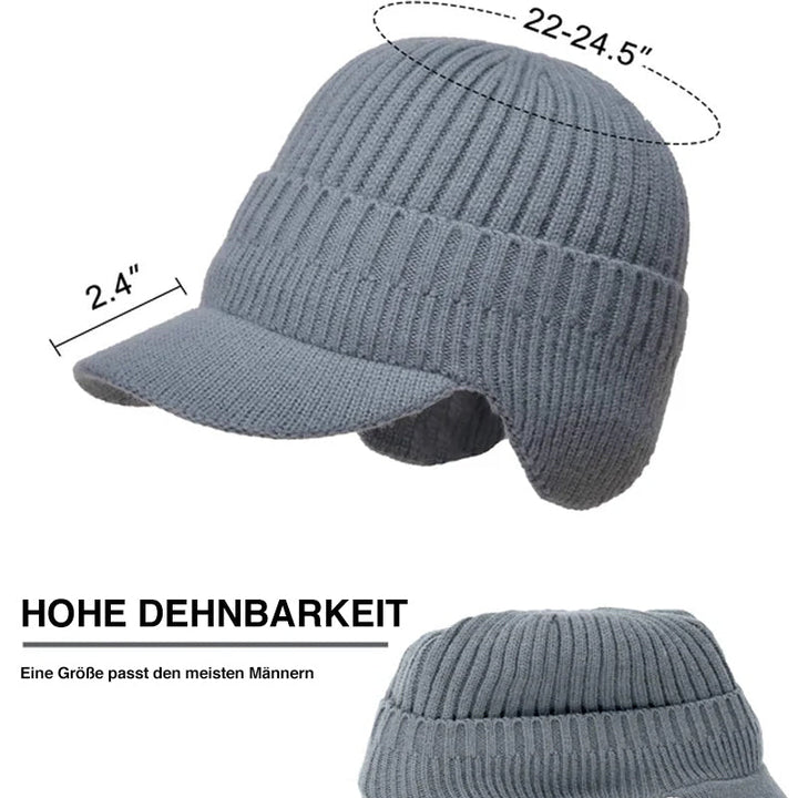 BowLift | Elastic warm ear protection knit cap