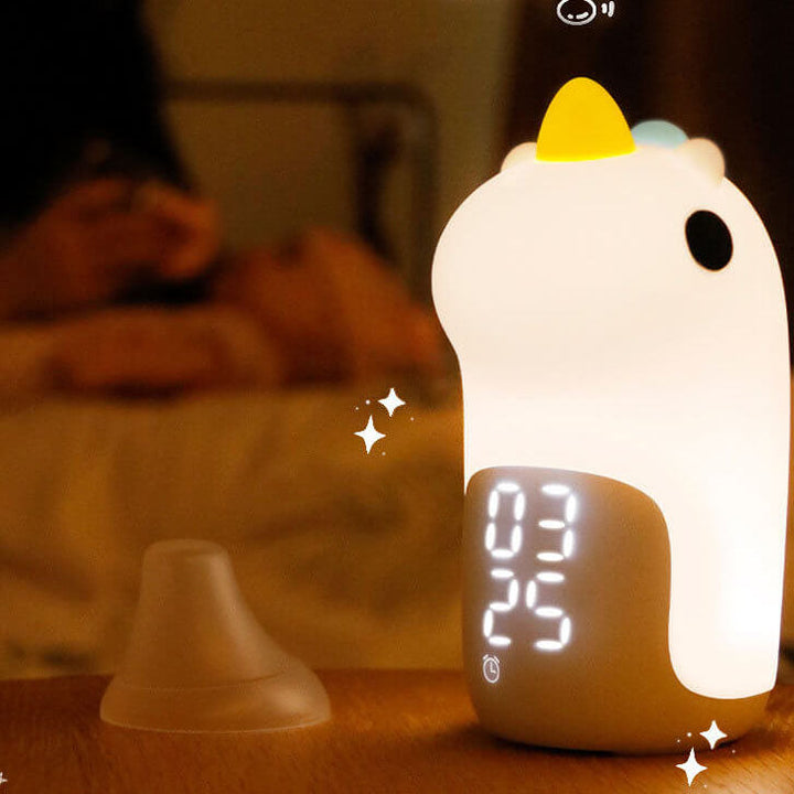 BowLift | Unilora DreamLight Alarm Clock | Unicorn Design | Timer & LED Night Light | Nursery Decor
