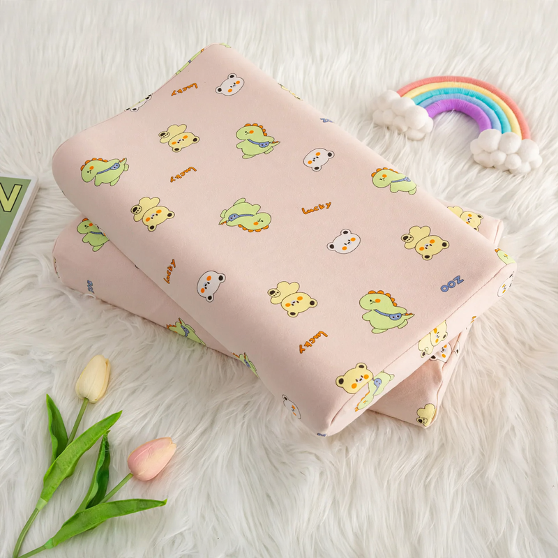 Pillowcase for children's latex pillow, cotton
