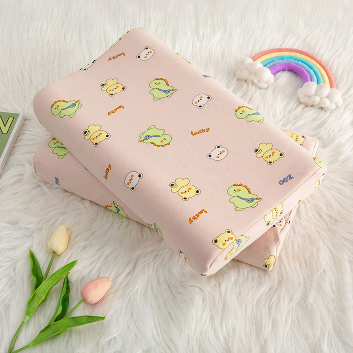 Pillowcase for children's latex pillow, cotton