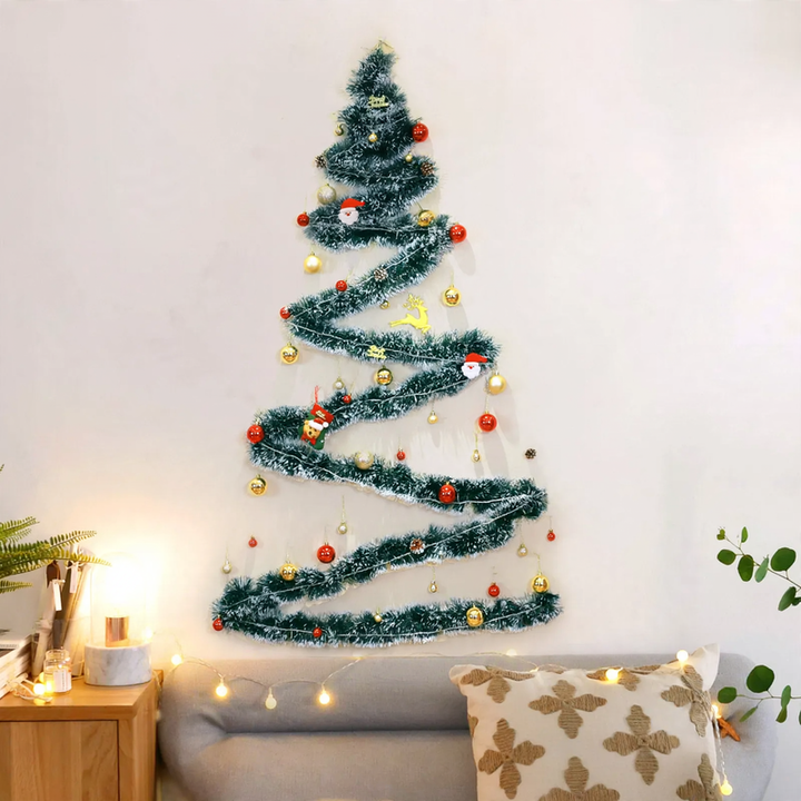 Decorative Christmas hangers with snowflakes and reindeer