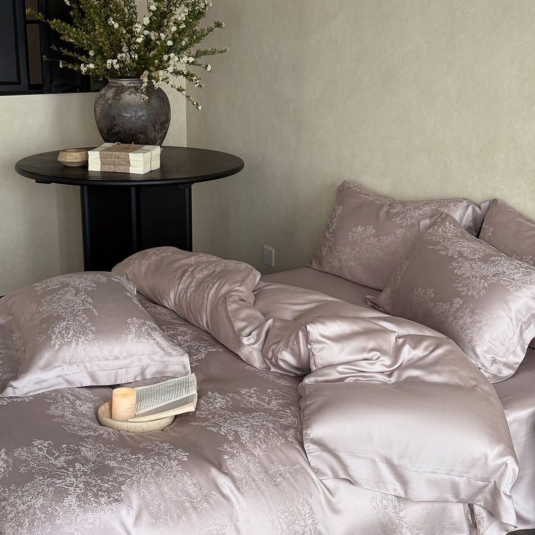 Tencel bedding, 4-piece, elegant, cooling