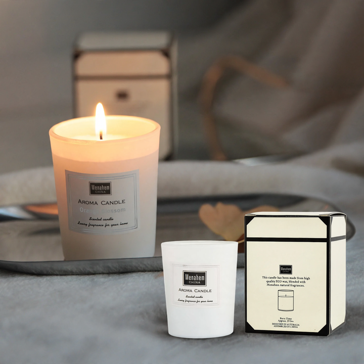 Low Smoke Scented Candle Made from Soy Wax
