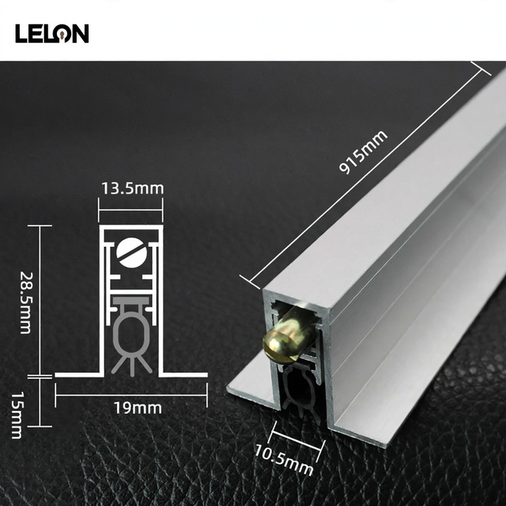 Automatic door sealing system, T-profile, 915 mm