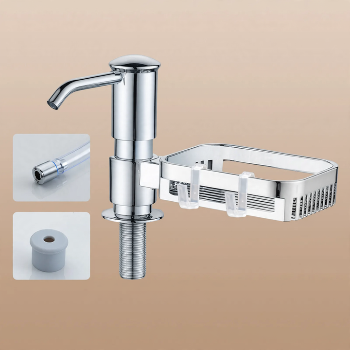 Soap dispenser pump for kitchen and bathroom