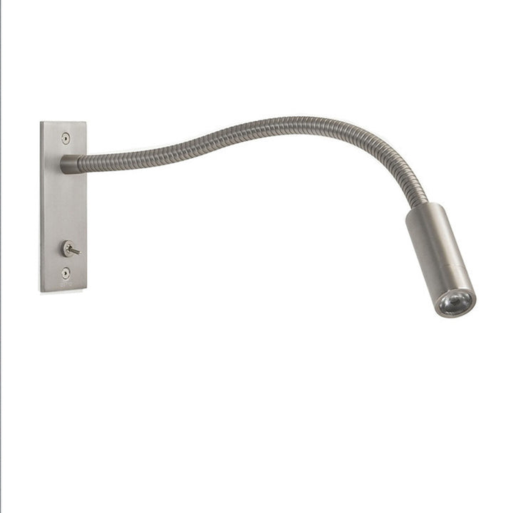 Modern LED wall lamp with flexible gooseneck