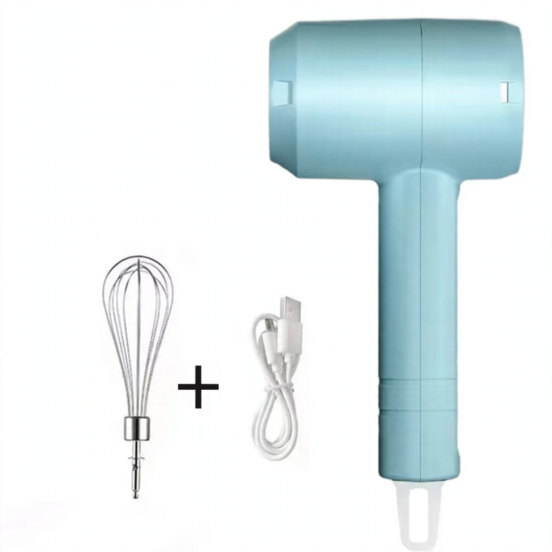 Electric milk frother, rechargeable