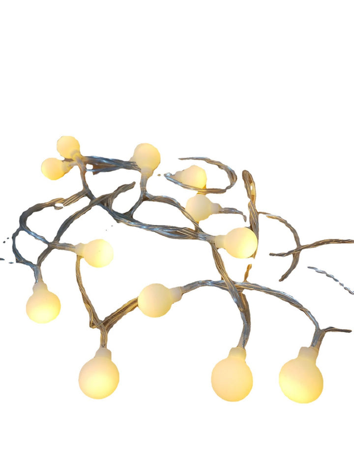 Decorative LED string lights with remote control