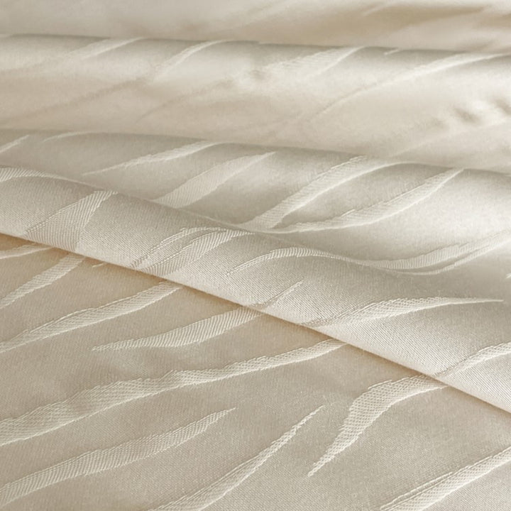 Lyocell bedding set, 4-piece, satin jacquard