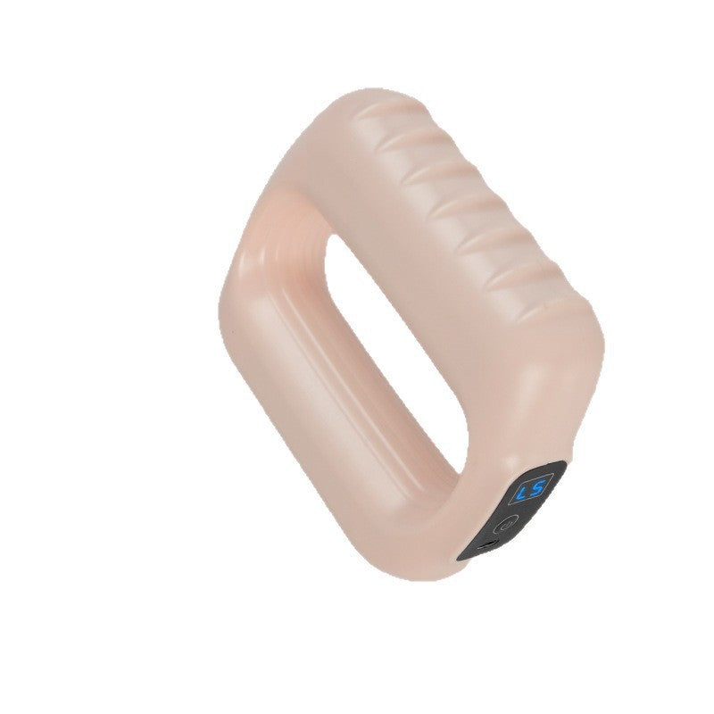 Vibrating fascia roller with LCD display
