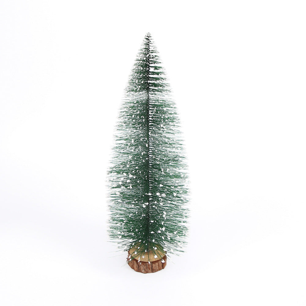 Mini Christmas tree made of PVC, snow-covered, various sizes
