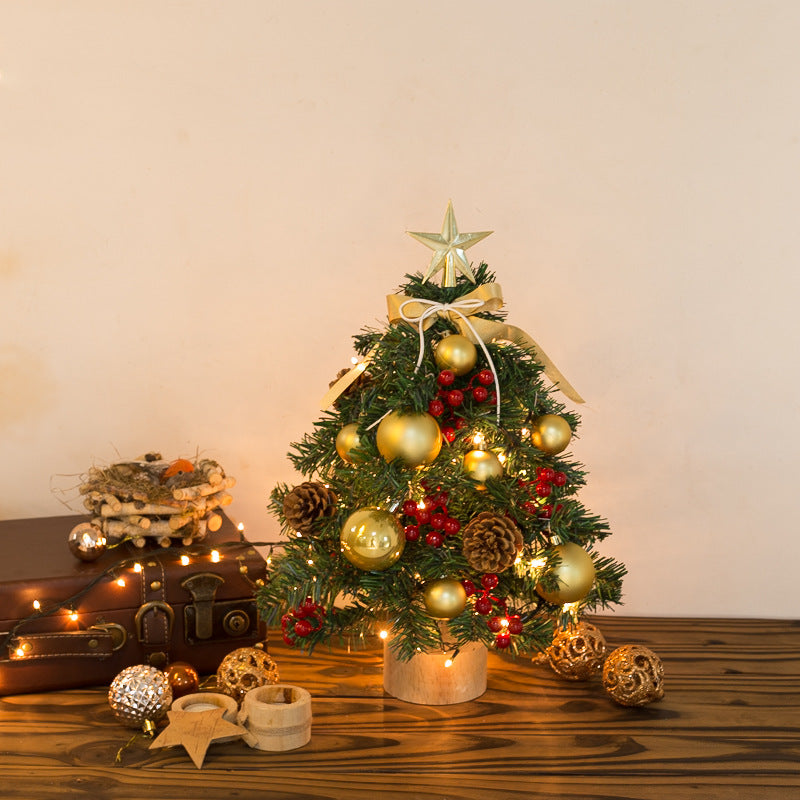 Mini Christmas tree, 45 cm, with lighting