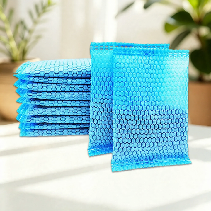 Activated carbon dehumidifier bag against moisture and odors