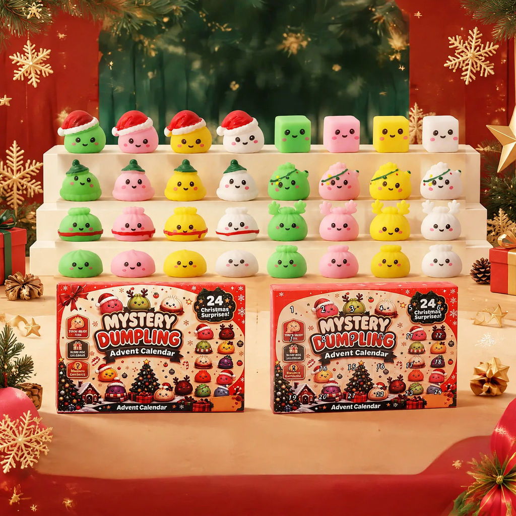 Christmas Advent Calendar with Surprise Figures