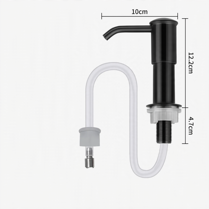 Soap dispenser pump for kitchen and bathroom