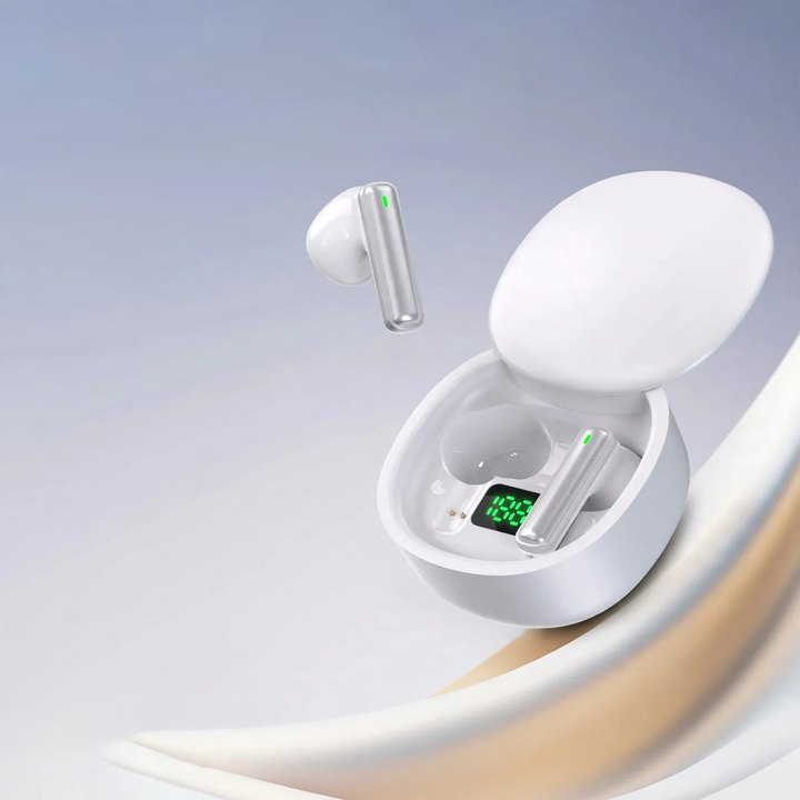 TWS headphones with ENC noise cancellation and water protection