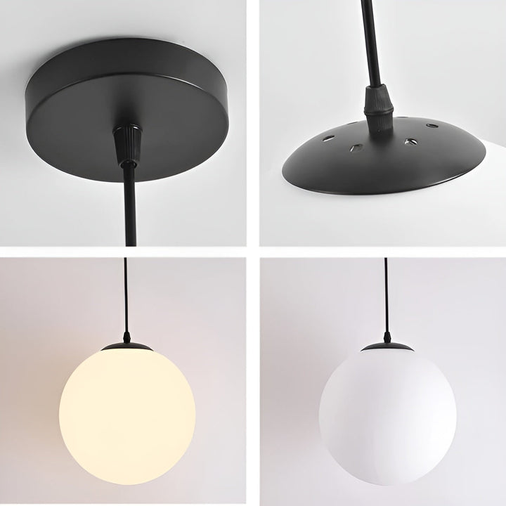 Metal pendant lamp – Modern design | Perfect for dining room & living room | Bowlift