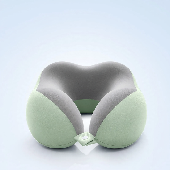 Travel Neck Pillow U-Shape Memory Foam 360° Neck Support
