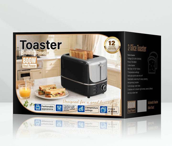 Multifunction toaster with grill and cooking function