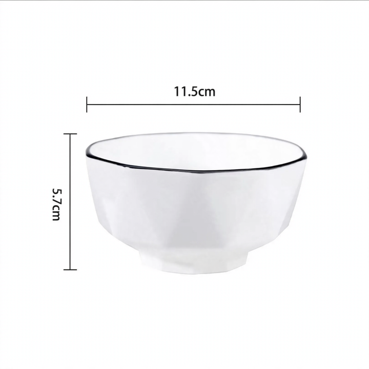 Ceramic dining set, Japanese style, various sizes