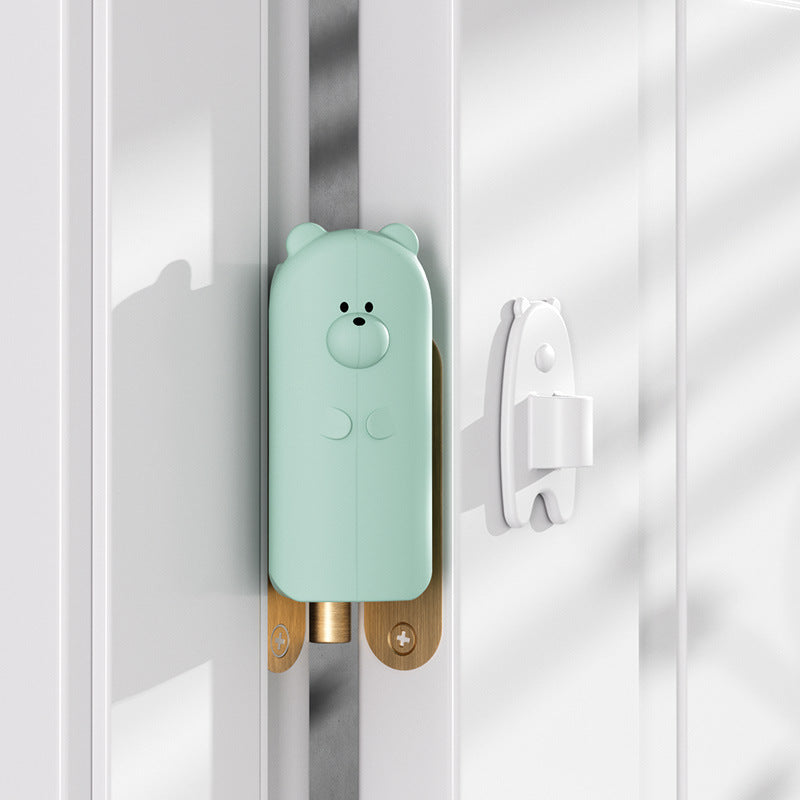 Doorstopper for children, finger guard, arched