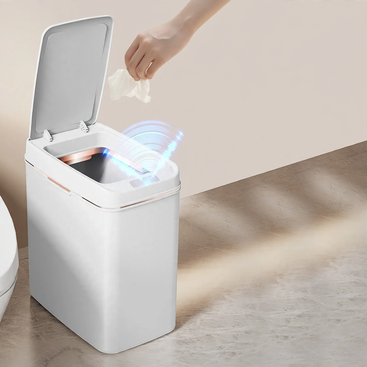 Intelligent sensor trash can, 15 L, model ljt-701