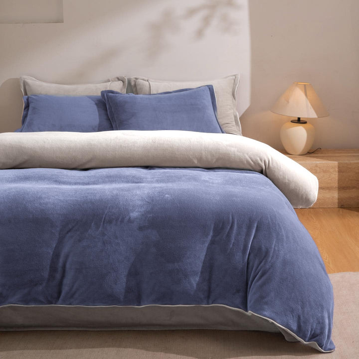 Milk fiber bedding set, 4-piece, winter, thickened